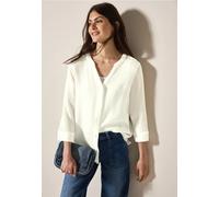 Cecil Damen B345653 Bluse, Vanilla White, XXL