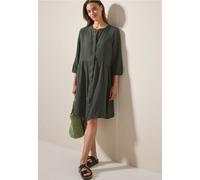 Cecil Damen Musselin Kleid in Grün, Gr: XL