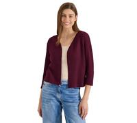 Cecil Damen Offene 3/4-Arm Jacke im Ajour-Look