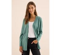 CECIL Damen 2515341 Offene Strickjacke, Jewel Green Melange, L