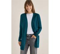 Cecil Damen Offener Cosy Cardigan in Grün, Gr: S