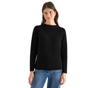 Cecil Damen Ottoman Shirt in Schwarz, Gr: S