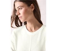 Langarmshirt CECIL Gr. XL (44), weiß (vanilla white) Damen Shirts (29850952-XL) vanilla white