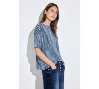 CECIL Damen B321296 Oversize T-Shirt, Soft Light Blue, XS