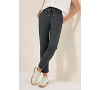 Cecil Damen Papertouch Hose in Grau, Gr: S