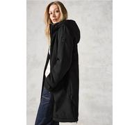 Cecil Damen Parka mit abnehmbarer Kapuze in Schwarz, Gr: XS