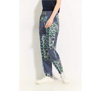 Cecil Damen Patchwork Print Hose