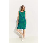 Cecil Damen Patchwork Print Kleid in Grün, Gr: XXL