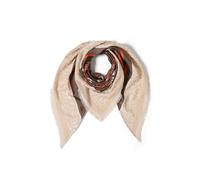 Cecil Patchwork-Halstuch Damen One Size 57% Modal 43% Baumwolle Mocha Taupe