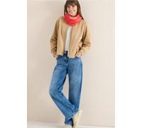 Cecil Damen Plissee-Schal in Orange, Gr: One size