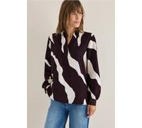 Cecil Damen Print-Bluse in Rot, Gr: XS