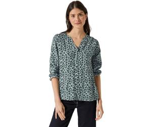 Cecil Damen Print-Bluse mit Glitzer