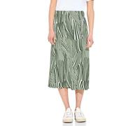 Cecil Damen Print Crepe Rock