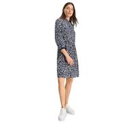 CECIL Damen B144161 Bedrucktes Kleid, universal Blue, XXL