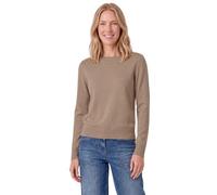 Cecil Damen Pullover in Unifarbe mit Rundhals
