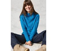 Cecil Damen Pullover mit Strukturmix in Blau, Gr: XXL