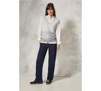 Cecil Damen Pullunder mit Folien-Print in Grau, Gr: XS