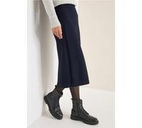 Cecil Damen Rock mit Strukturdetails in Blau, Gr: S