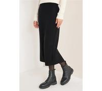 Cecil Damen Rock mit Strukturdetails in Schwarz, Gr: XS