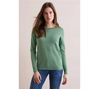 Cecil Damen Rundhalspullover in Grün, Gr: XXL