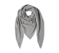 Halstuch CECIL, Damen, Gr. onesize, mineral grau melange, Stoff, 60% Polyester, 20% Nylon, 20% Viskose, unifarben, Modetücher, im dreieckigen Schnitt (39894230-0) mineral grau melange