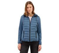 Steppjacke CECIL, Damen, Gr. XXL (46), moonstone blau, Stoff, Obermaterial: 67% Polyester, 27% Viskose, 6% Elasthan; Rückseite und Ärmel: 100% Polyester; Füllung: 100% Polyester, unifarben, casual, no
