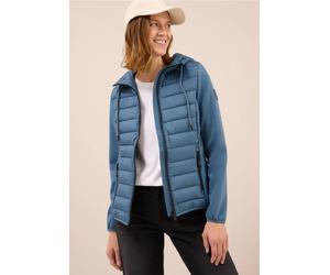 Cecil Damen Scuba Mix Jacke in Blau, Gr: XS
