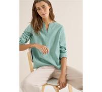 Cecil Damen Seersucker Bluse in Grün, Gr: 3XL