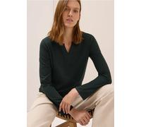 CECIL Damen 3227648 Shirt im Tunika-Look, Ink Green, Medium