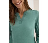 Cecil Damen Shirt im Tunika-Look in Grün, Gr: XS