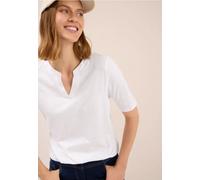 CECIL Damen 3227525 Shirt im Tunika-Look, White, XXL