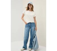 Damen Shirt mit Burn-Out-Details