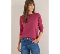 Cecil Damen Shirt mit feinen Streifen in Rot, Gr: XL