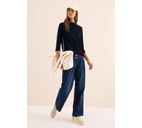 Cecil Damen Shirt mit Gallonstreifen in Blau, Gr: M