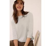 Cecil Damen Shirt mit Glitzerdetails in Beige, Gr: XXL