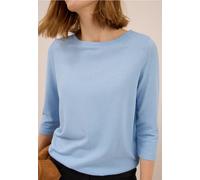 Cecil Damen Shirt mit Glitzerdetails in Blau, Gr: S