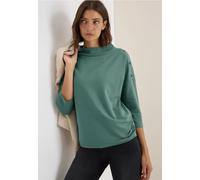CECIL Damen 3227803 Shirt mit Knopfdetail, Jewel Green, X-Large