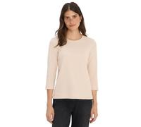 Cecil Damen Shirt Rippstruktur – 95% Baumwolle/5% Elasthan – Oat Milk Beige XL