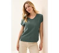 Cecil Damen B323367 T-Shirt, Dark Balmy Khaki, XL