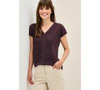 Cecil Damen Shirt mit Tapedetail in Rot, Gr: S