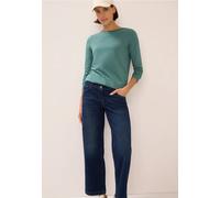 Cecil Damen Shirt mit tonalen Streifen in Grün, Gr: XXL