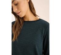 Cecil Damen Shirt mit tonalen Streifen in Grün, Gr: XXL