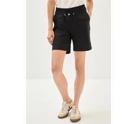 CECIL Damen 3716349 Shorts im Loose Fit, Schwarz, XL