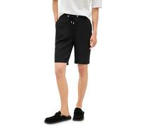 Shorts CECIL, Damen, Gr. S38, schwarz, Stoff, 70% Viskose, 30% Polyester, unifarben, loose fit kurz, Hosen Shorts, High Waist (39157826-S) schwarz