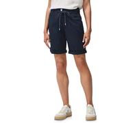 Shorts CECIL, Damen, Gr. 34, blau (universal blau), Web, Obermaterial: 98% Baumwolle, 2% Elasthan; Band: 100% Polyester, unifarben, comfort fit kurz, Hosen Shorts, Middle Waist (58832963-34) universal