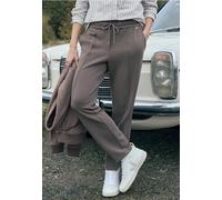 Cecil Damen Slim Leg Hose in Beige, Gr: L