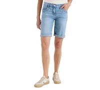 Cecil Comfort-fit Jeansshorts – Authentic Used Wash – Damen Gr. 28 – 5-Pocket