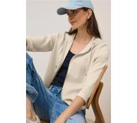CECIL Damen 3227045 Softe Kapuzenjacke, Light beige, XL
