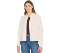 Hemdbluse CECIL, Damen, Gr. XL (44), oat milk beige melange, Web, Obermaterial: 70% Polyester, 30% Viskose, meliert, regular fit normal, Manschette, Blusen Hemdbluse, mit Manschetten (11172448-XL)