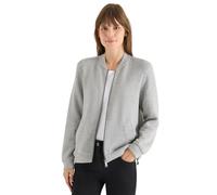 Cecil Damen Softe Piquée Jacke in Grau, Gr: S